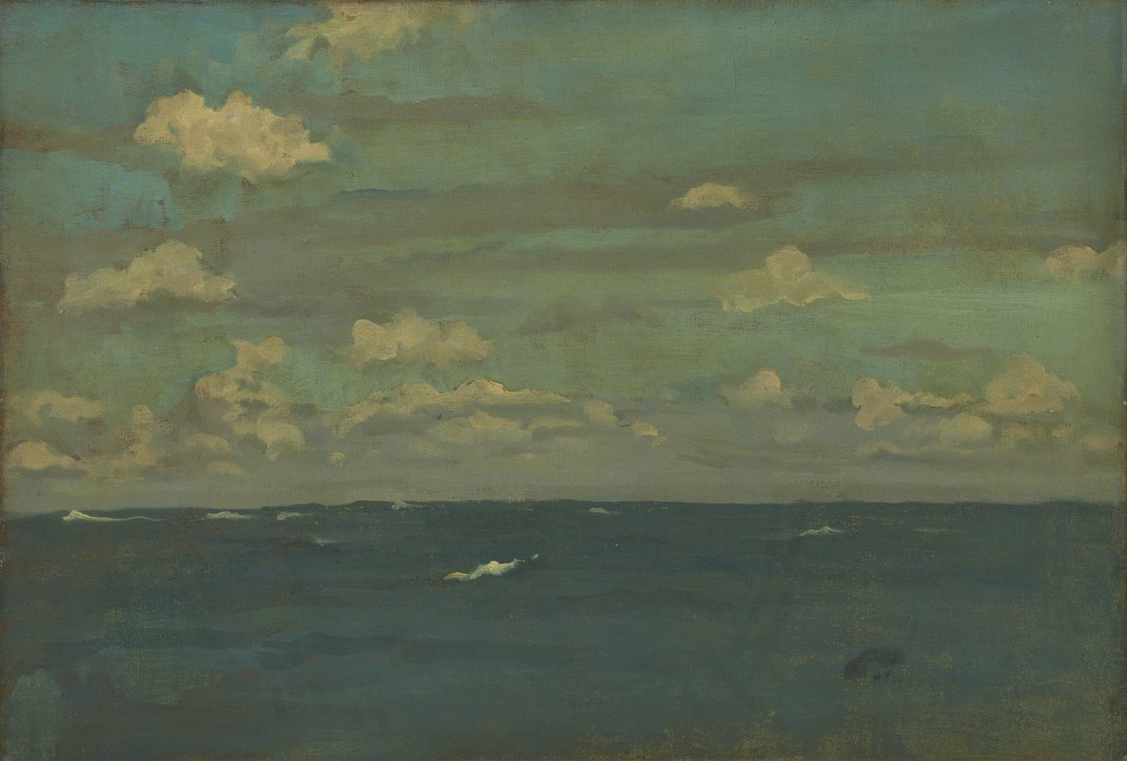 Fialová a stříbrná - Hluboké moře, 1893 od James Abbott McNeill Whistler
