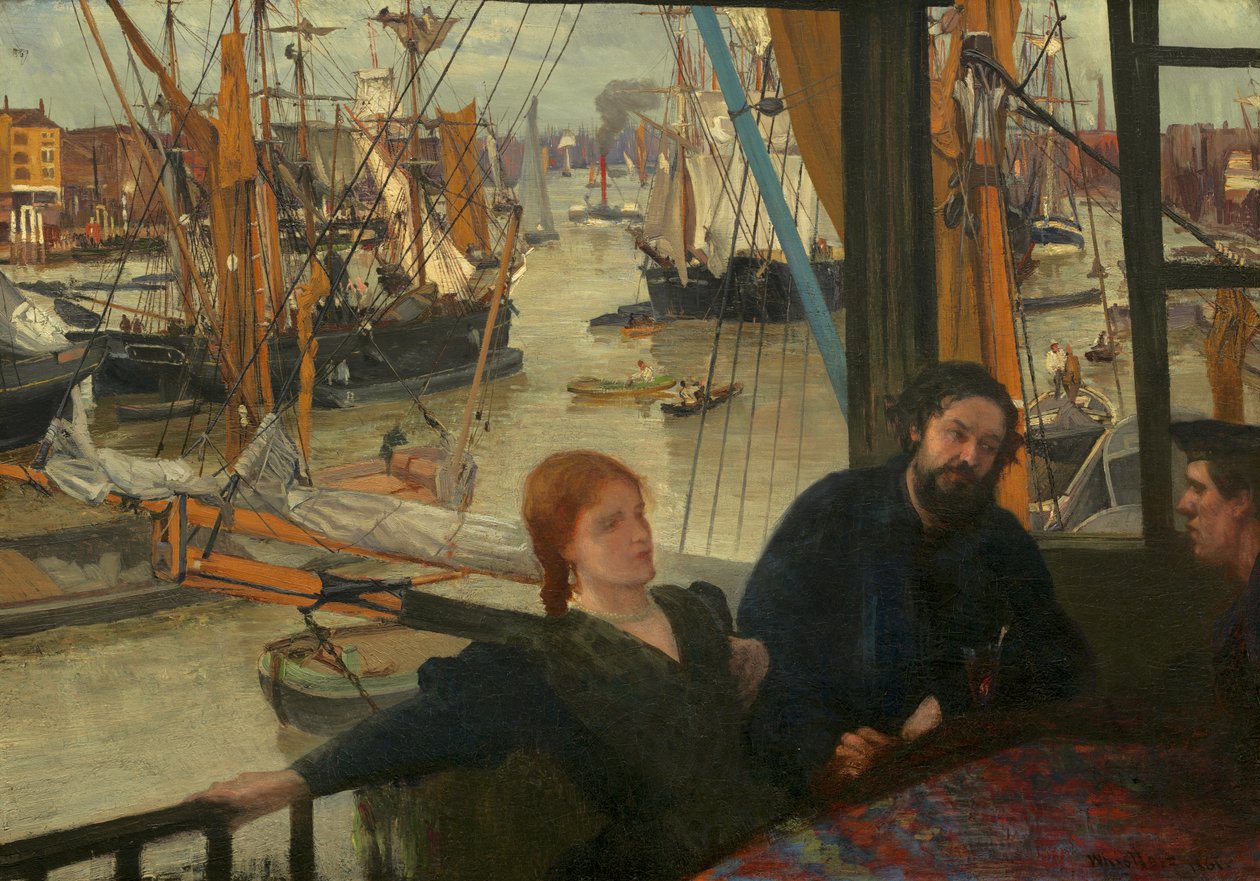 Wapping, 1860-64 od James Abbott McNeill Whistler