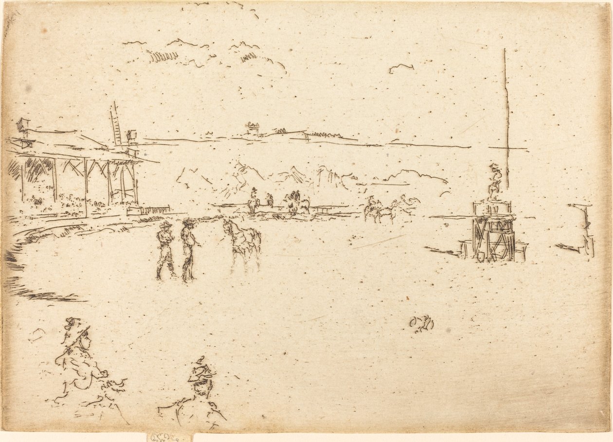 Divoký západ, Buffalo Bill, 1887. od James Abbott McNeill Whistler