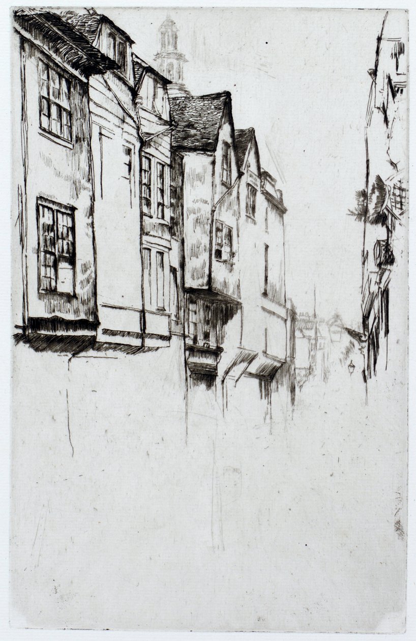 Wychova ulice od James Abbott McNeill Whistler