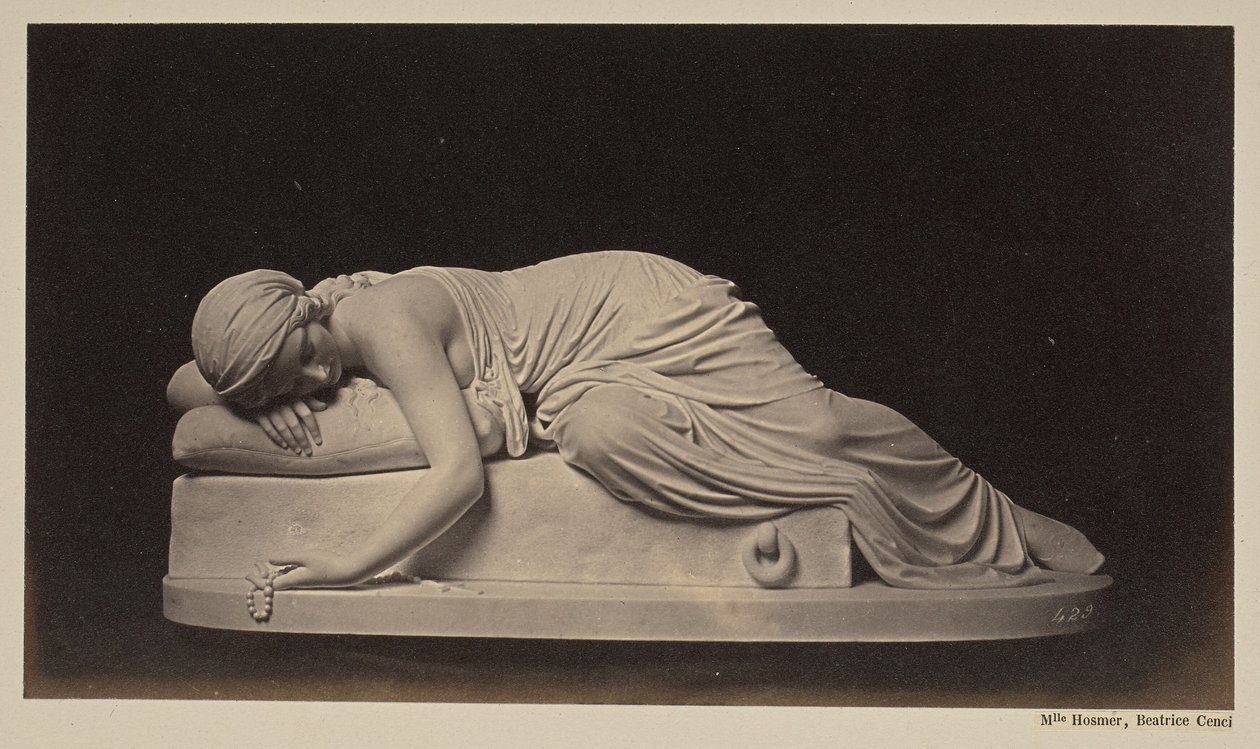 Mademoiselle Hosmer, Beatrice Cenci od James Anderson