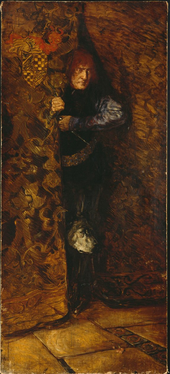 Henry Irving jako Macbeth, 1875 od James Archer