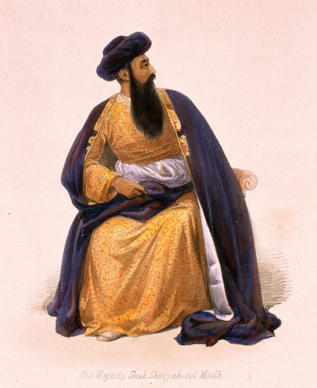 Portrét Jeho Veličenstva Shah-Sooja-Ool-Moolk [sic]? od James Atkinson
