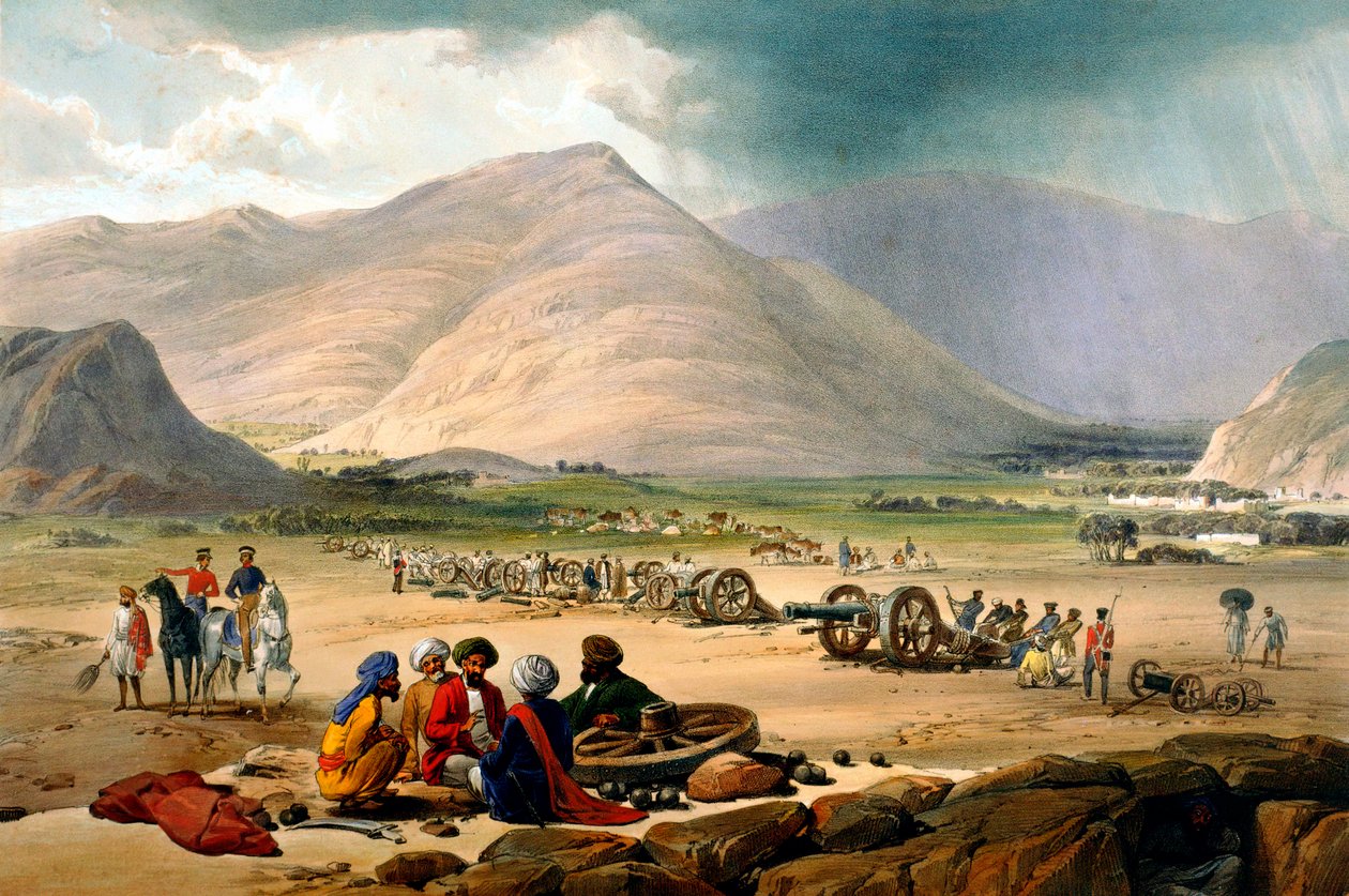 První anglo-afghánská válka, 1838-1842 od James Atkinson
