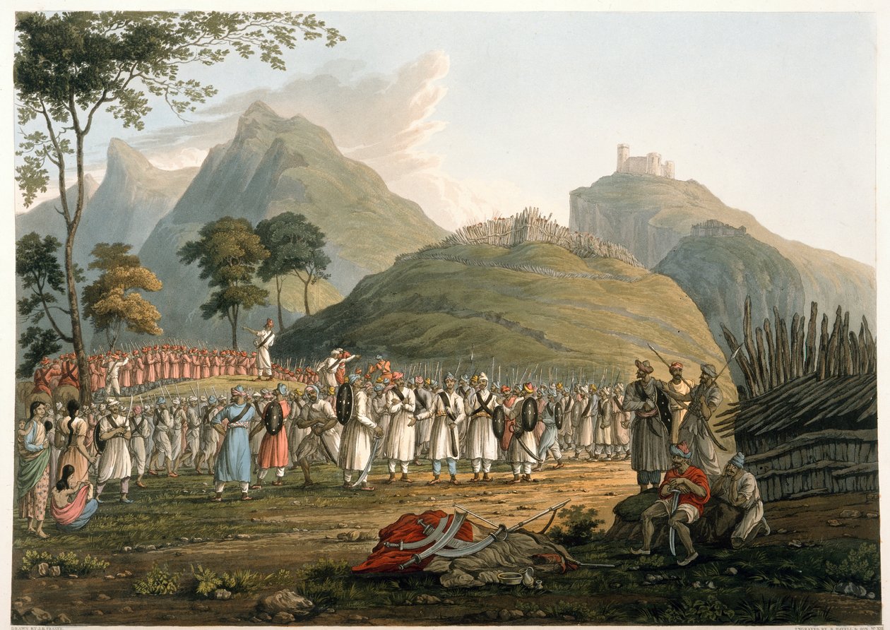Assamblage of Gurkhas, from 