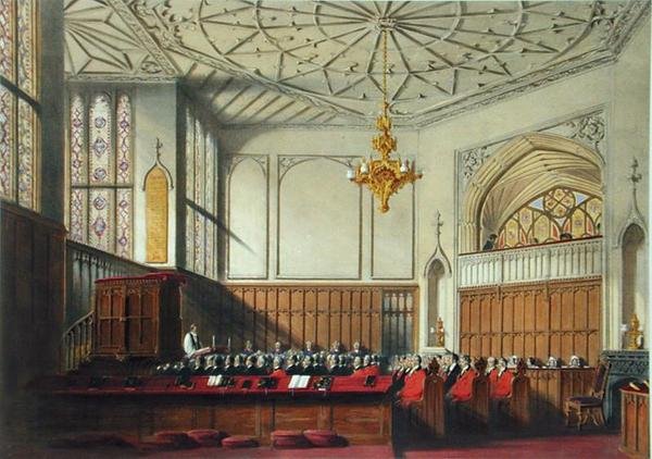 Soukromá kaple, hrad Windsor, z filmu „Windsor a jeho okolní krajina“ od James Baker (after) Pyne