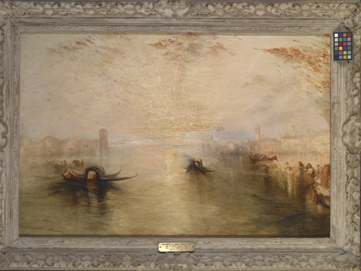 San Benedetto Looking Toward Fusina (After Turner) (olej na plátně) od James Baker Pyne