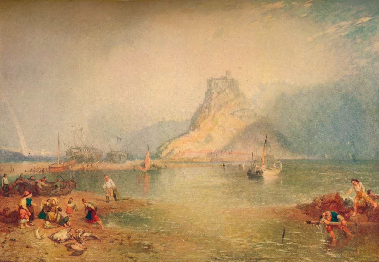 St. Michaels Mount, c1830, 1920. od James Baker Pyne