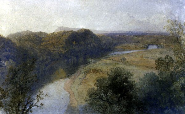 The Ribble from Red Seat (olej na plátně) od James Baker Pyne