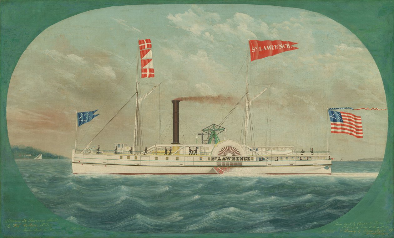 Parník "St. Lawrence" od James Bard