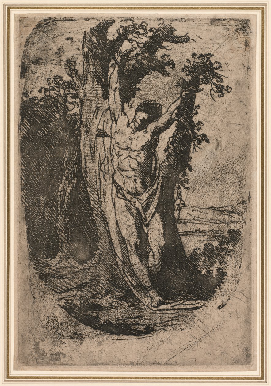 Svatý Šebestián od James Barry (Irish