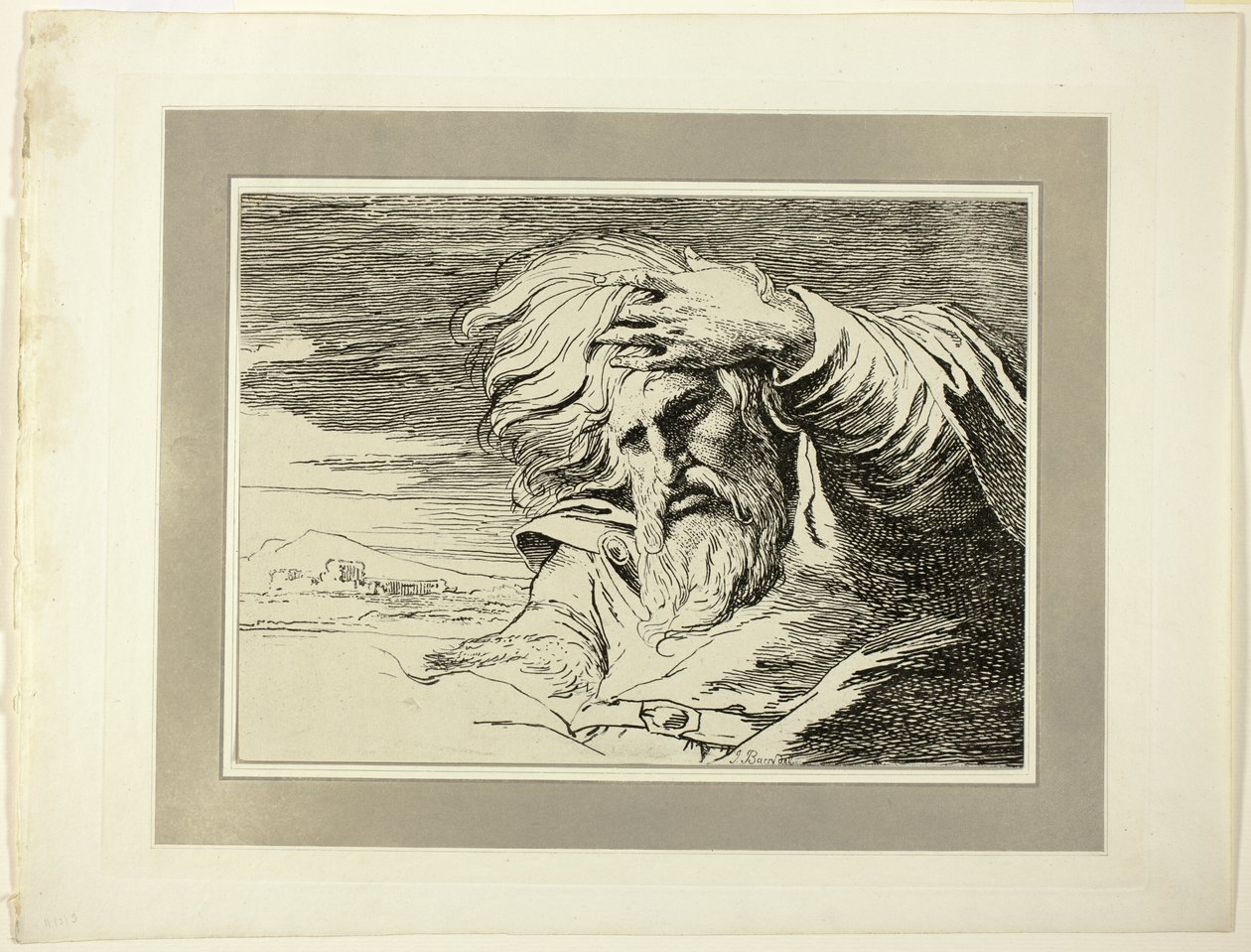 východní patriarcha, z prvního čísla Vzorků polyautografie od James Barry