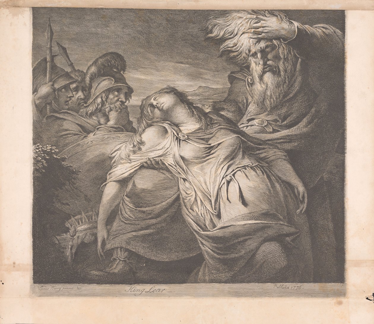 Král Lear od James Barry