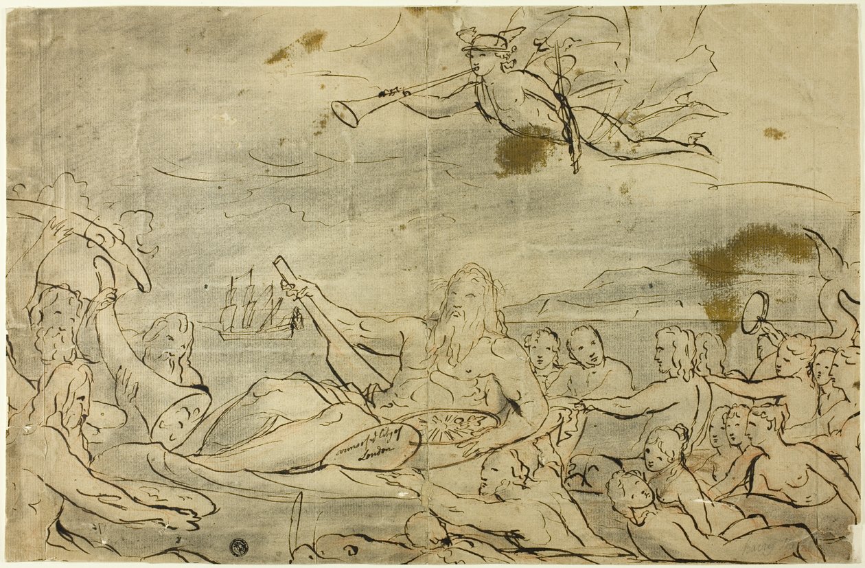 Studium pro obchod aneb Triumph of the Thames od James Barry