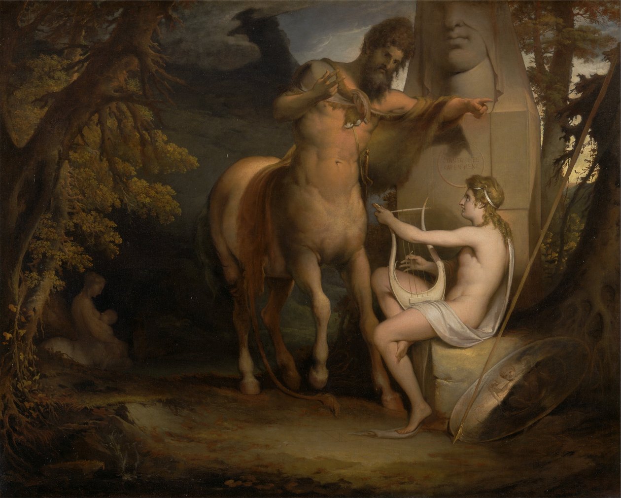 Achillova výchova od James Barry