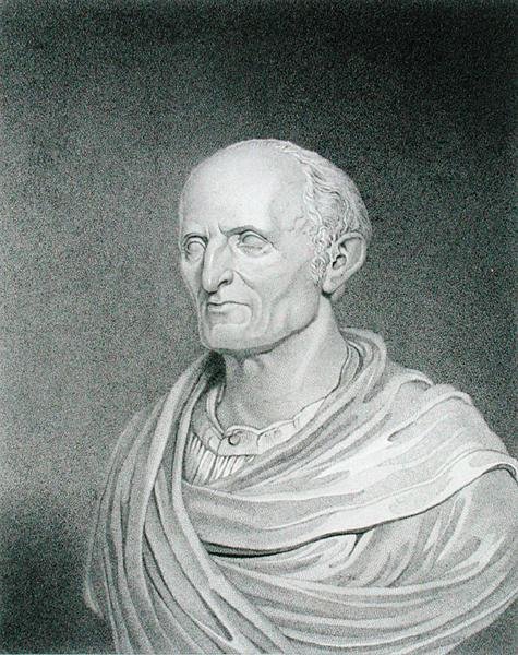 Nathaniel Bowditch (1773-1838), ryl J. Gross podle Longacreovy kresby busty od Johna Frazee (1790-1852) (rytina) od James Barton (after) Longacre