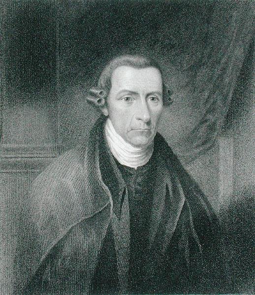 Patrick Henry (1736-99) rytý Edwardem Wellmorem (fl. 1835) (rytina) od James Barton (after) Longacre