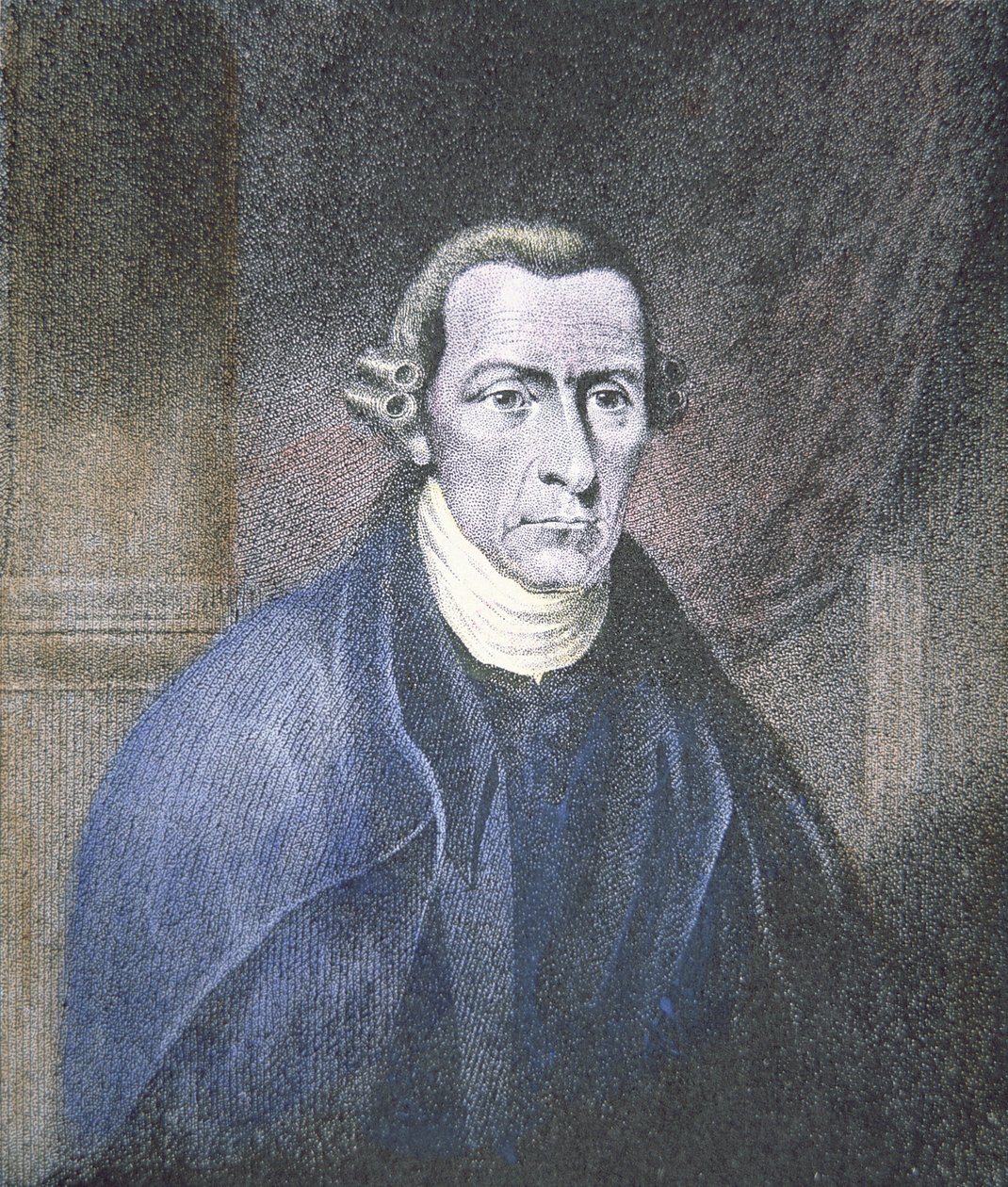 Patrick Henry (ručně kolorovaná rytina) od James Barton (after) Longacre