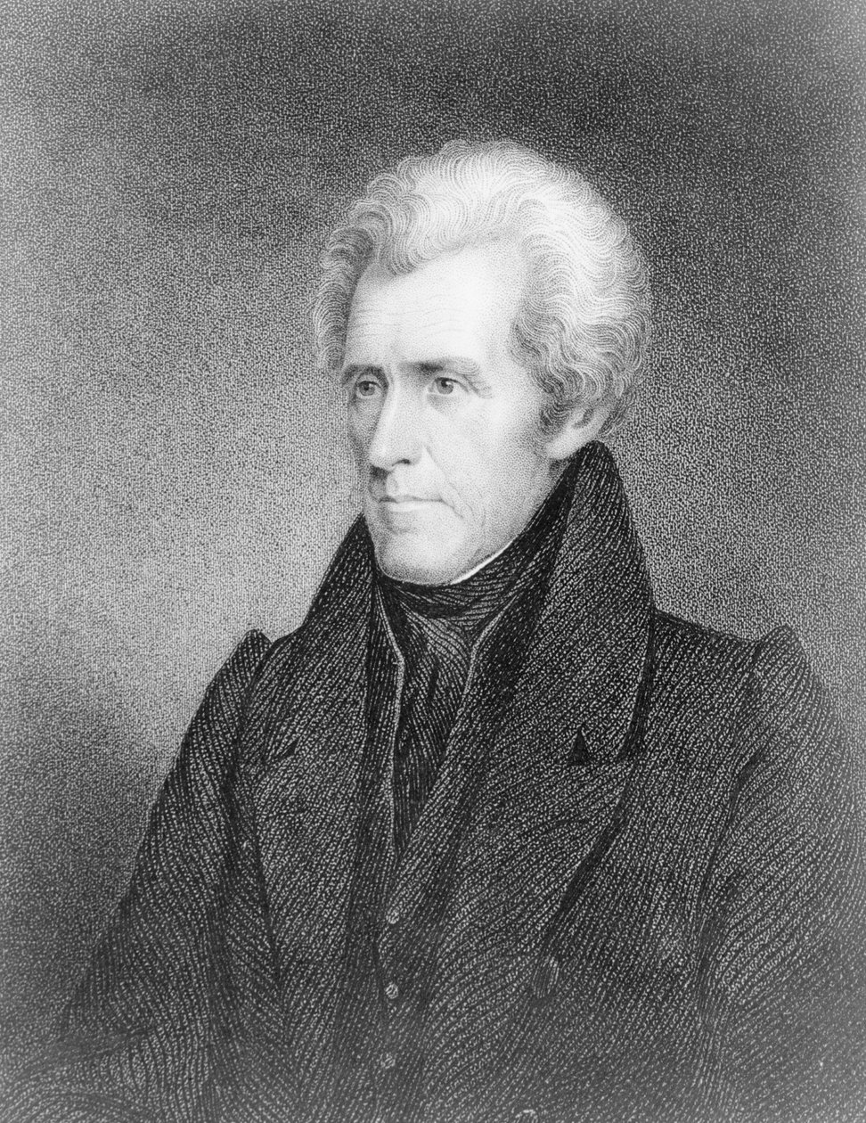 Andrew Jackson, kolem roku 1815 od James Barton Longacre