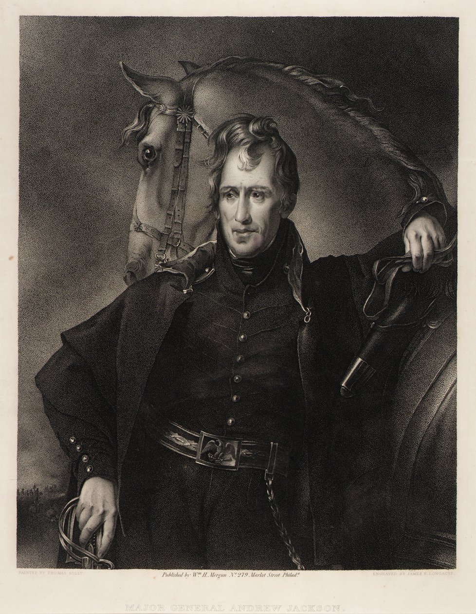 Generálmajor Andrew Jackson od James Barton Longacre