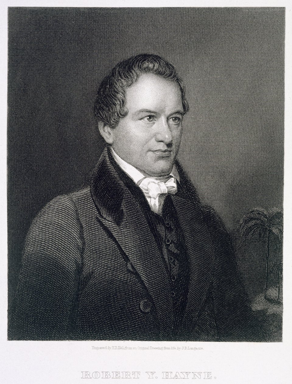 Robert Young Hayne (1791-1841) vyrytý Henry Bryan Hall (1808-84) od James Barton Longacre