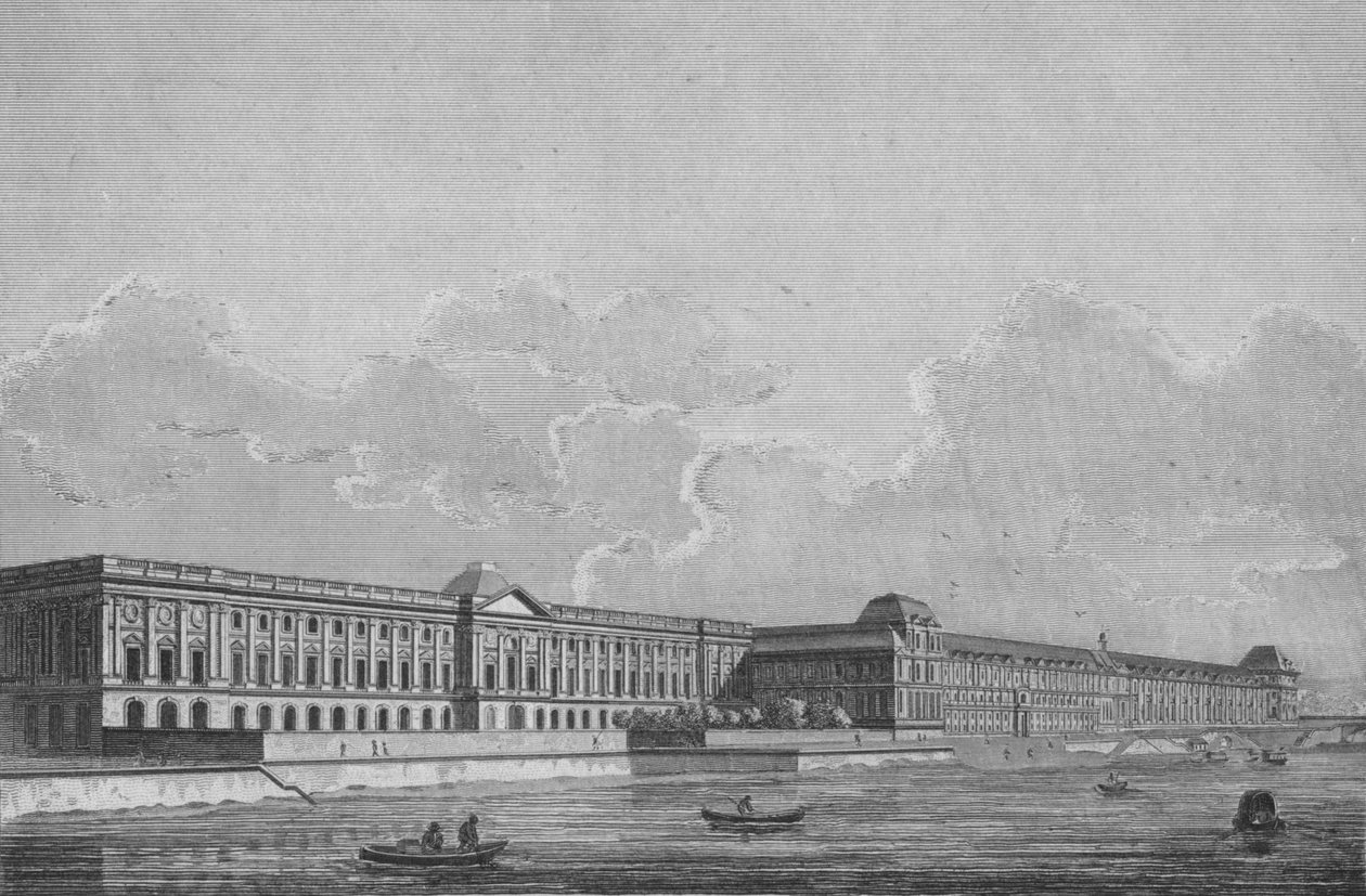 Louvre, 18. století. od James Basire I