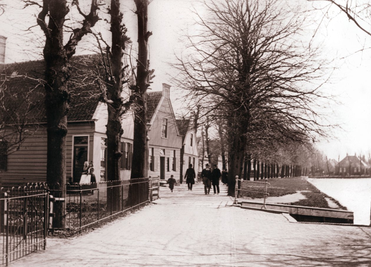 Canal Bank, Broek, Nizozemsko, 1898. od James Batkin