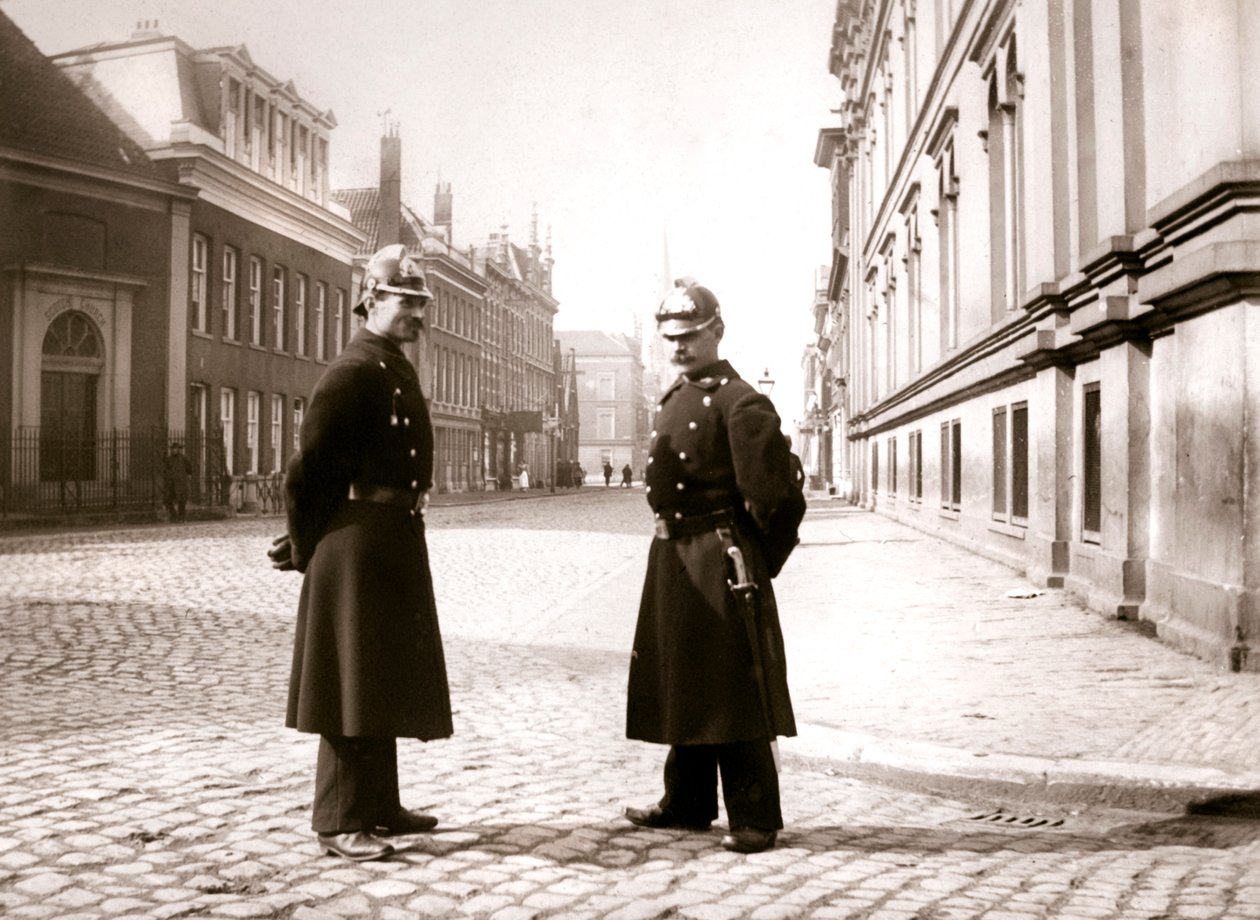 Policisté, Rotterdam, 1898. od James Batkin