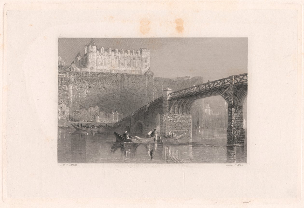 Zámek Amboise od James Baylis Allen