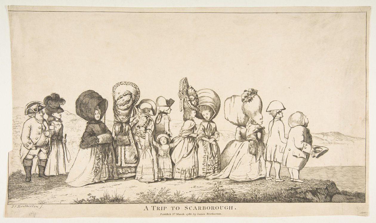 Výlet do Scarborough, 3. března 1783. od James Bretherton
