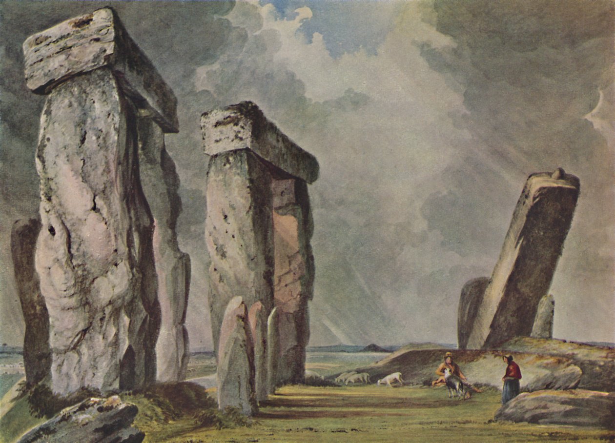 Stonehenge, Wiltshire, c1830, 1946 od James Bridges