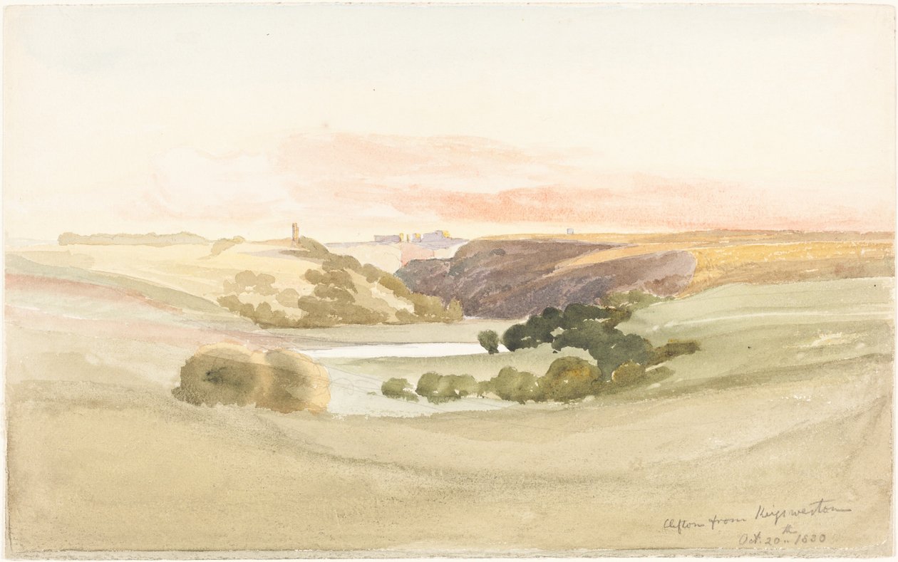 Clifton z Kingswestonu, 1830. od James Bulwer