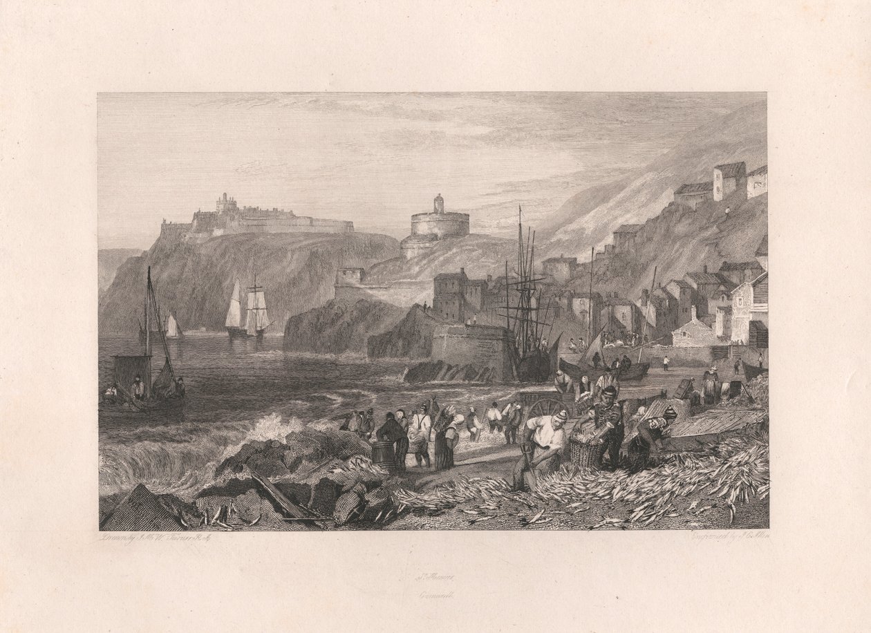 St. Mawes, Cornwall od James C. Allen