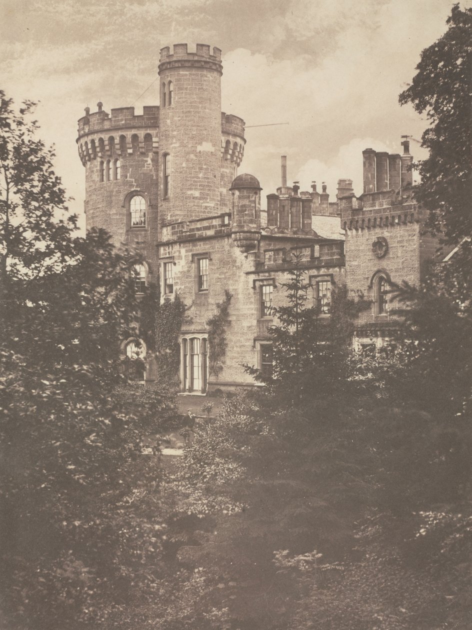 Pohled na hrad Tullichewan, Glasgow od James Campbell of Strachathro