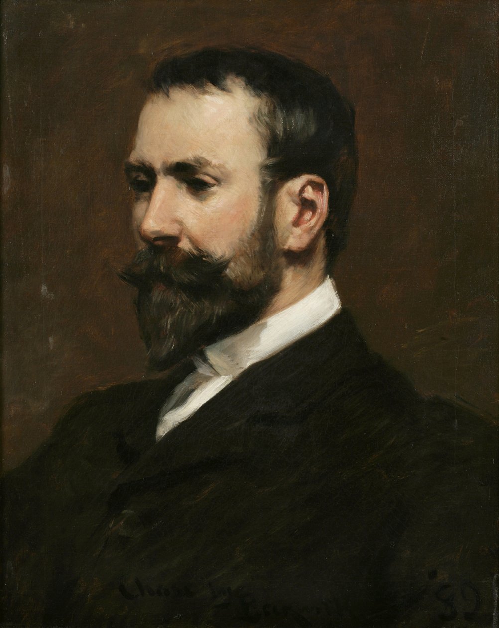 William Merritt Chase, 1889 od James Carroll Beckwith