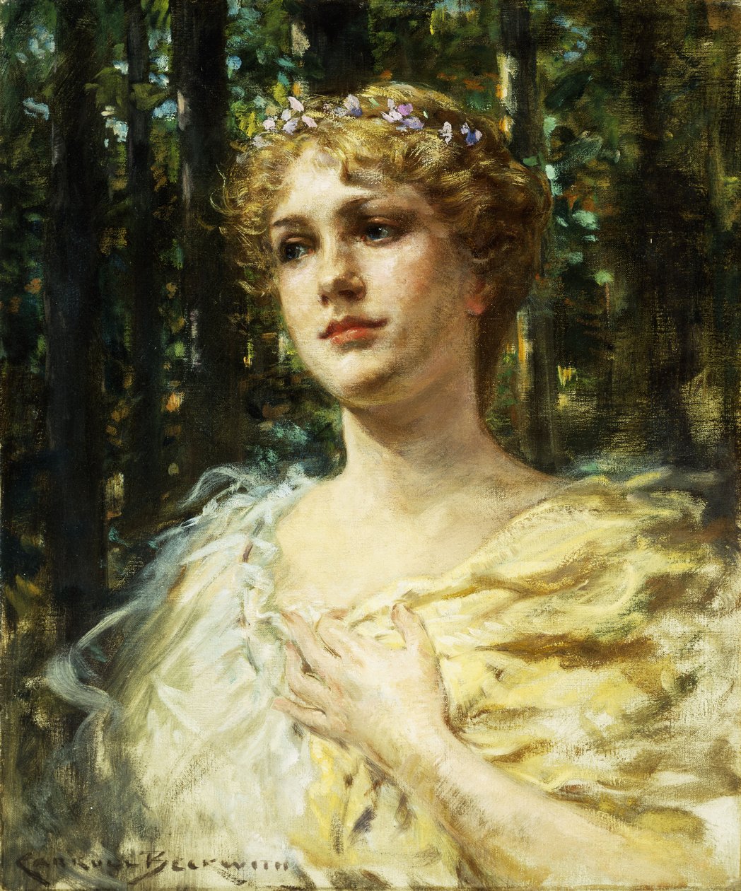 Woodland Grace, od James Carroll Beckwith