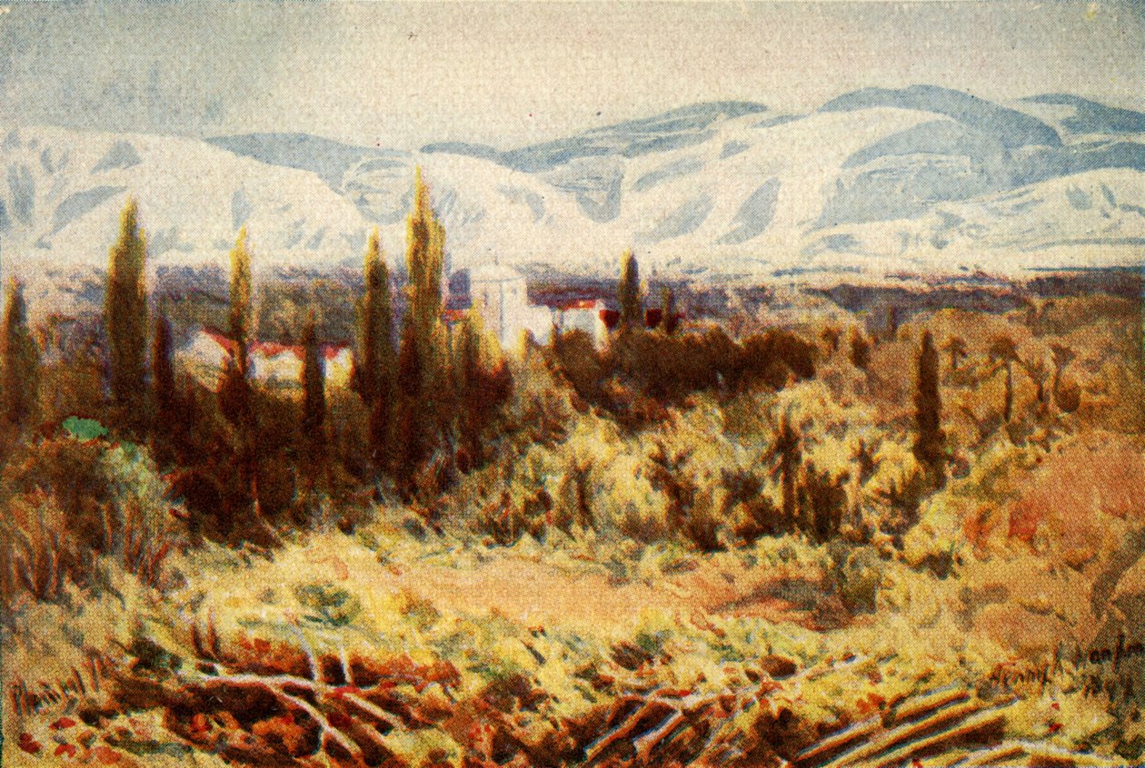 Ruiny Jericha - Hebr. xi. 30, c1924. Tvůrci: James Clark, Henry A Harper. od James Clark and Henry A Harper