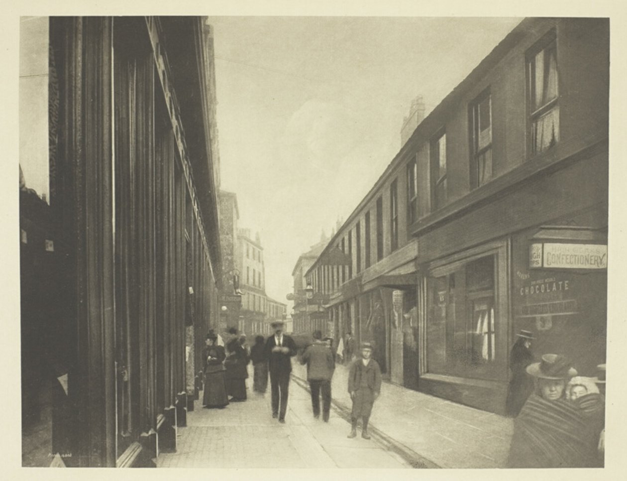 Nelson Street, město od James Craig Annan