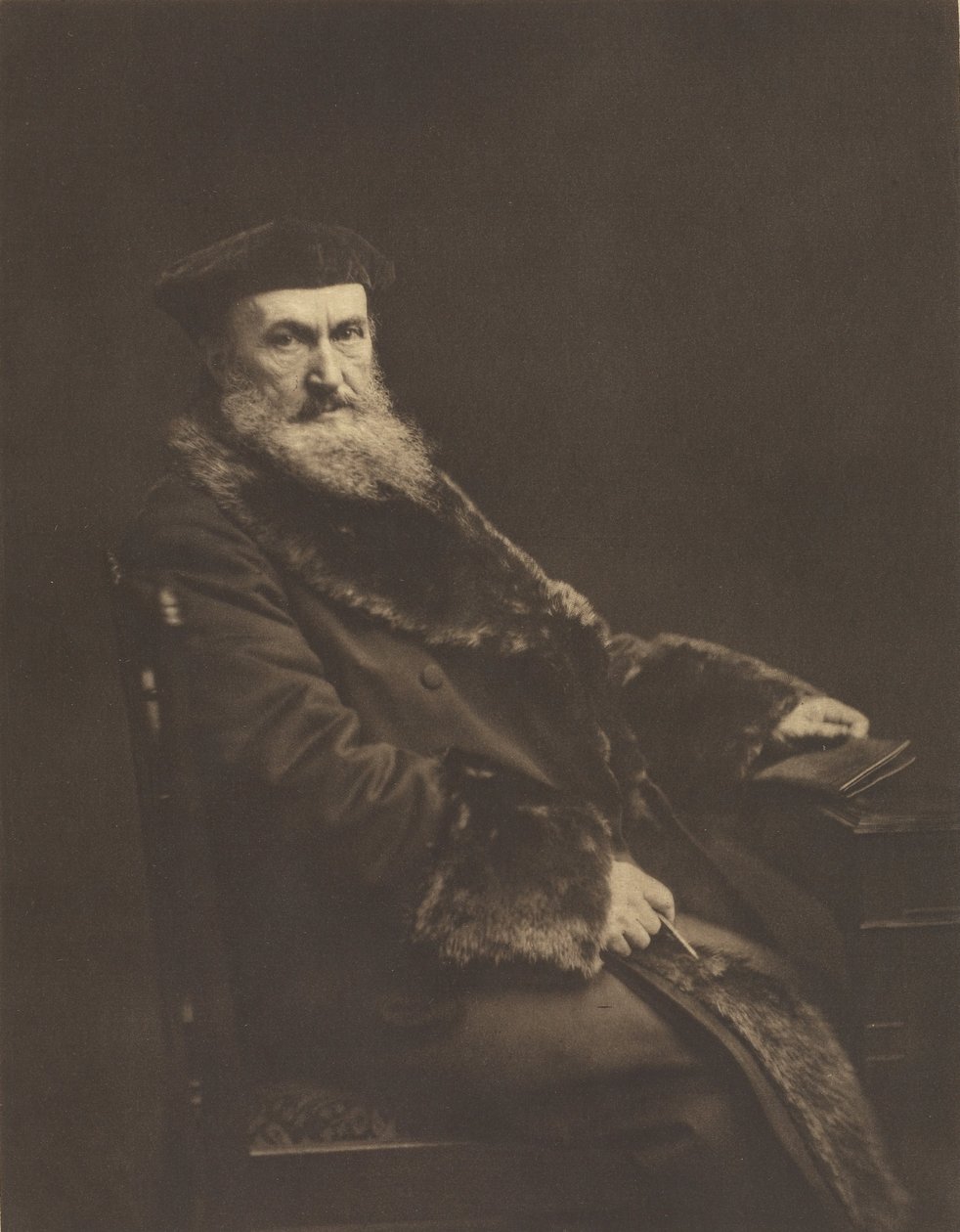 Prof.John Young z Glasgow University od James Craig Annan