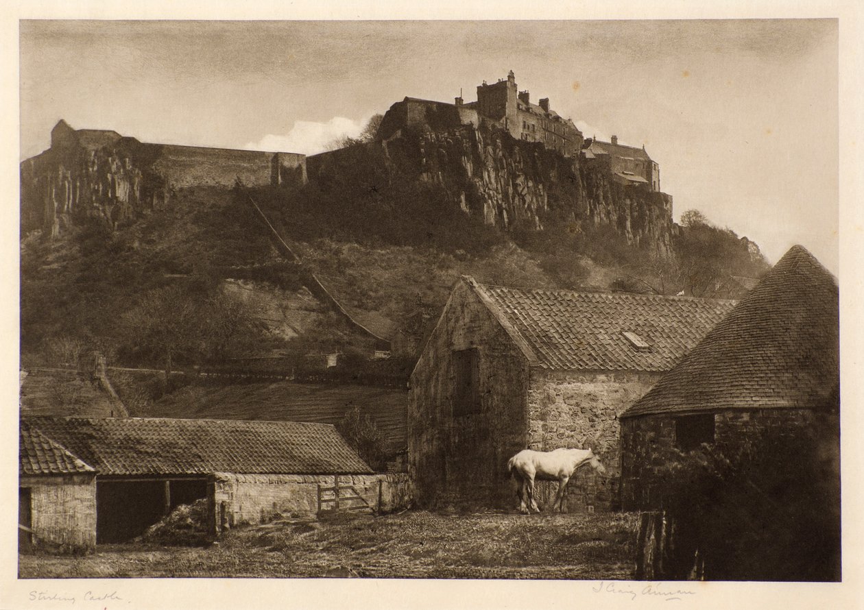 Hrad Stirling od James Craig Annan