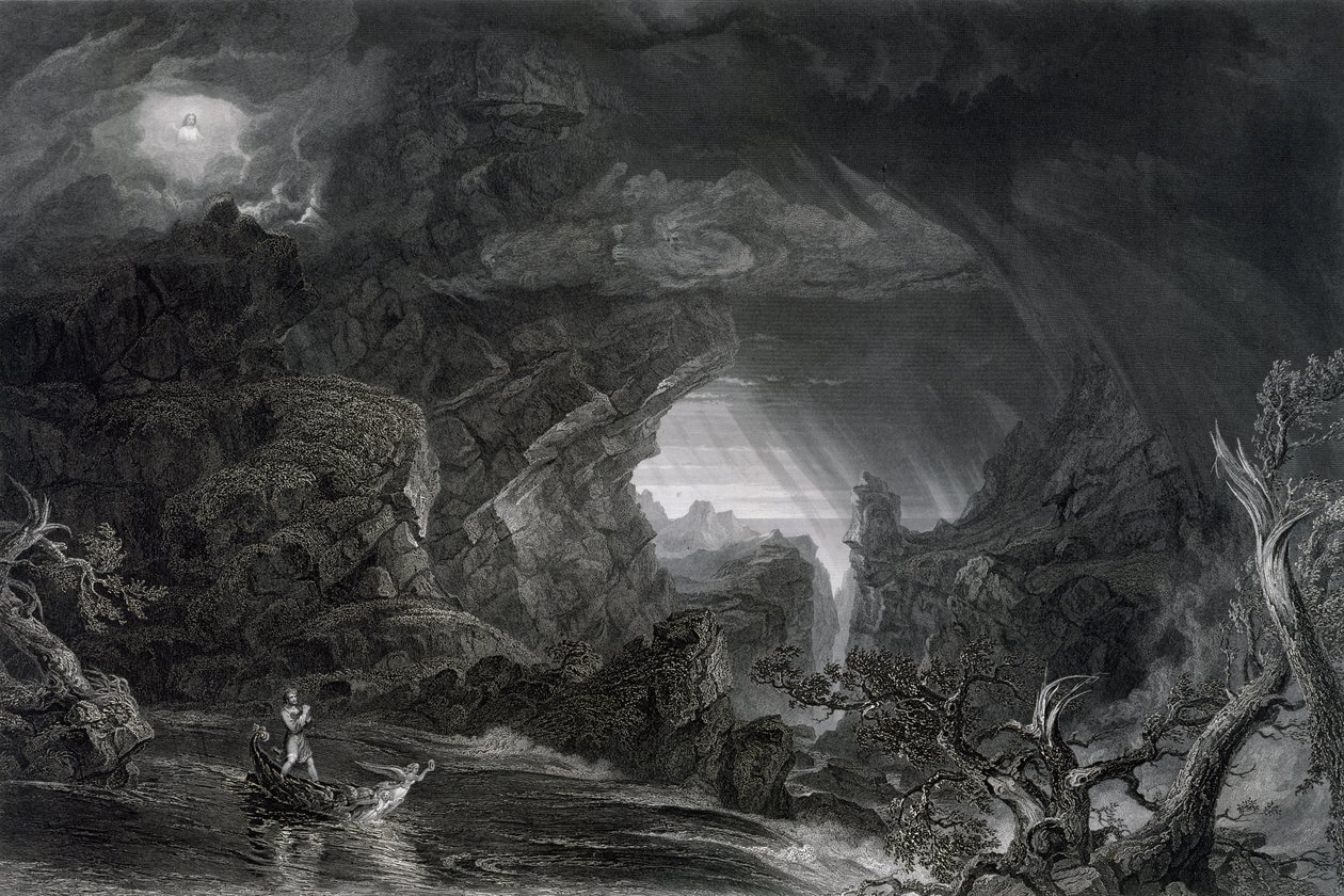 The Voyage of Life: Manhood, c. 1855 od James David Smillie