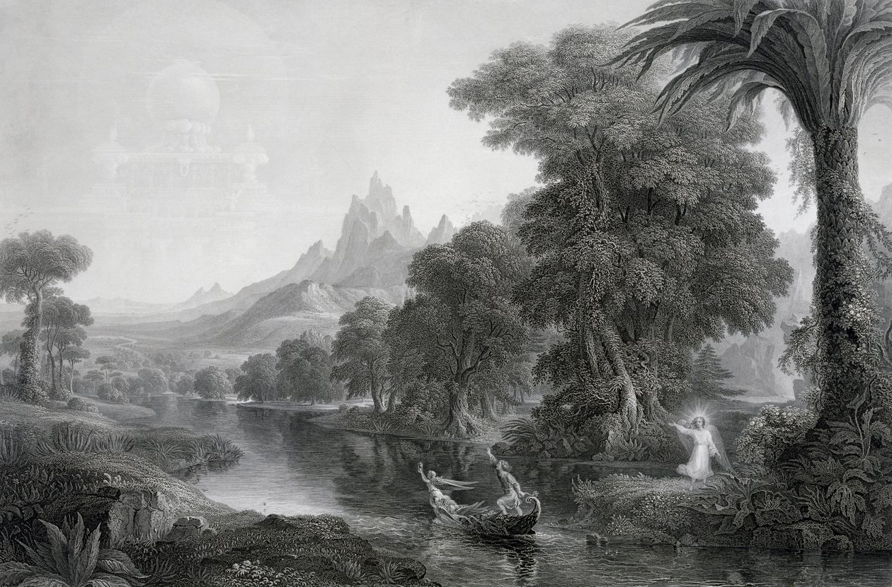 The Voyage of Life: Youth, c. 1855 od James David Smillie
