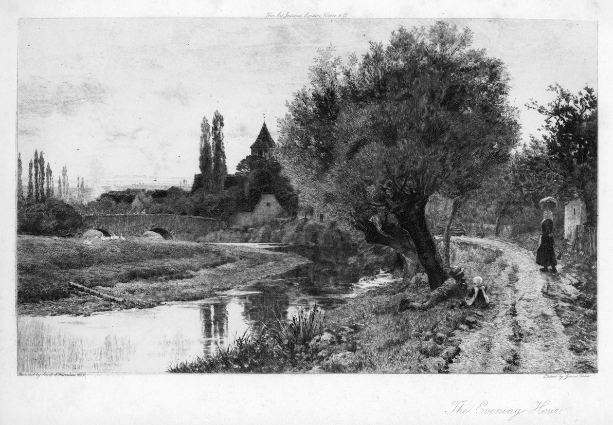 Večerní hodina, 1906. od James Dobie