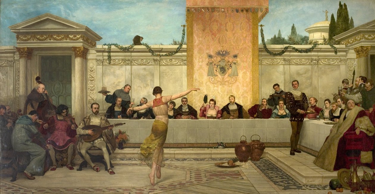 Banket, 1882 od James Dromgole Linton