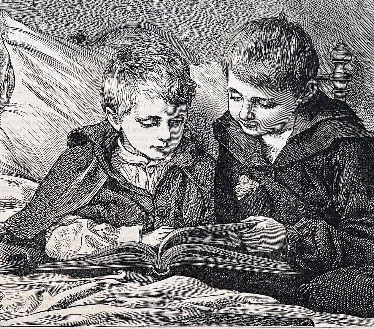 ilustrace zobrazující Brothers od James Dromgole Linton