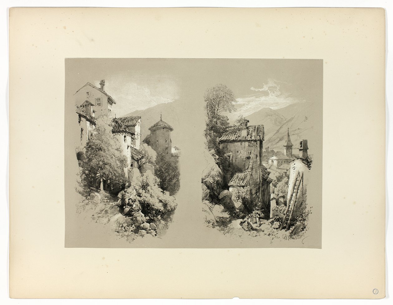Beaufort a slouží, z Malebných výběrů od James Duffield Harding