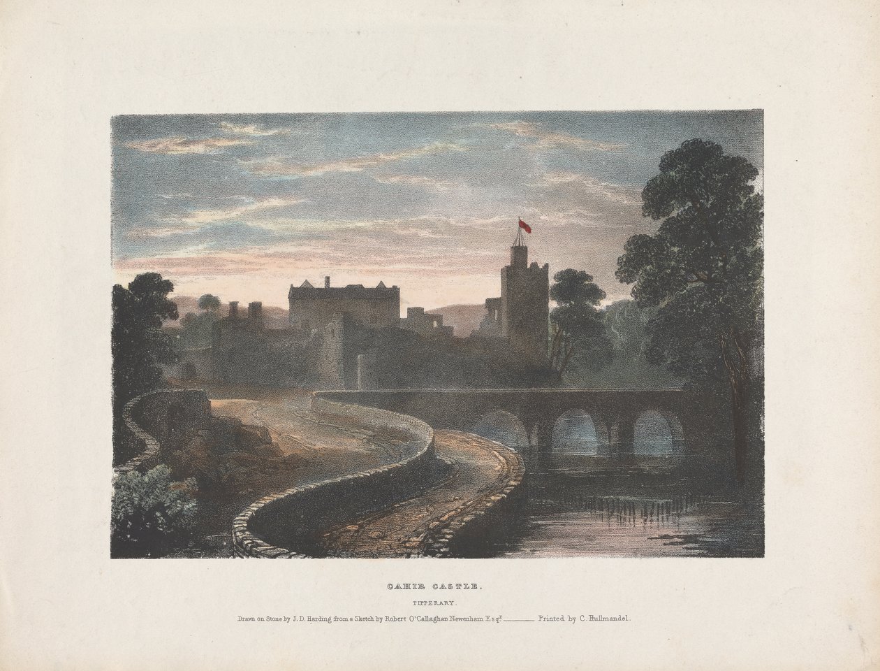 Hrad Cahir od James Duffield Harding