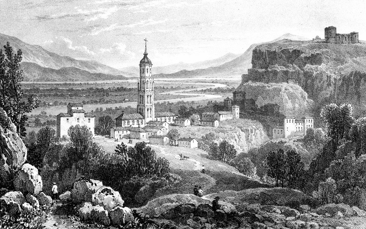Fraga, Španělsko, 1823. od James Duffield Harding