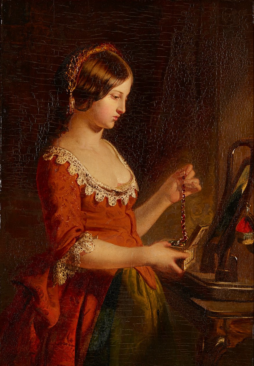 The Jewel Casket (olej na palubě) od James Eckford Lauder