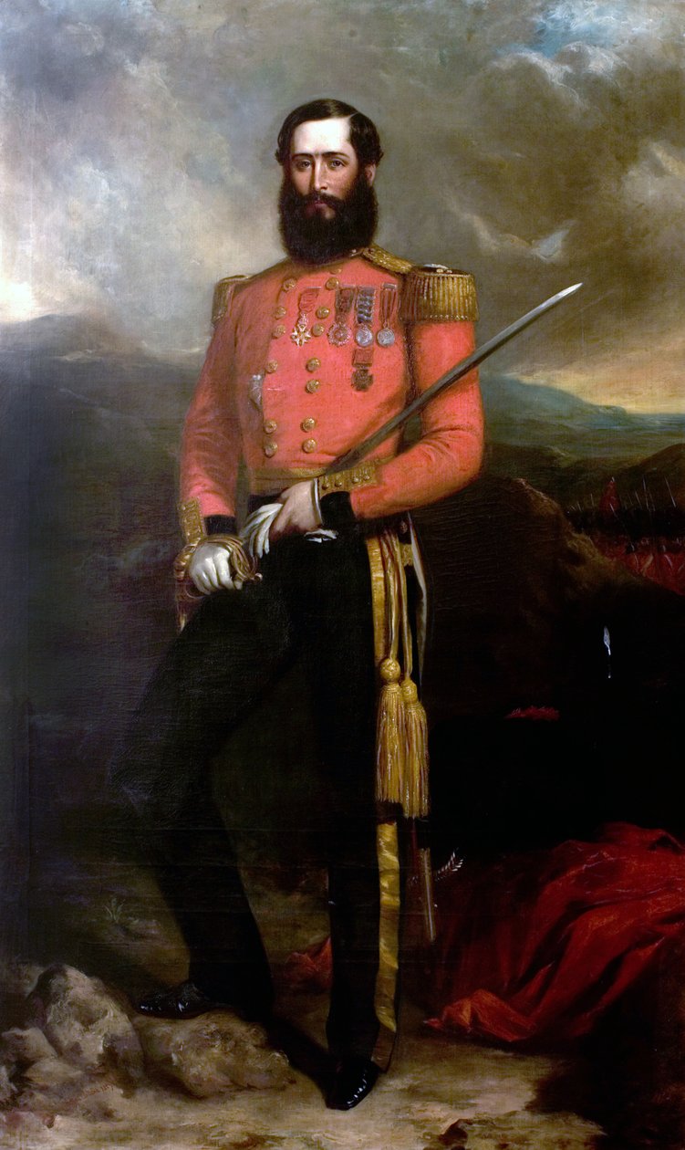 Plukovník Gerard Littlehales Goodlake, Coldstream Guards, 1857 od James Edgell Collins